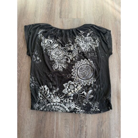 Y2K Rhinestone top - Picture 3 of 7